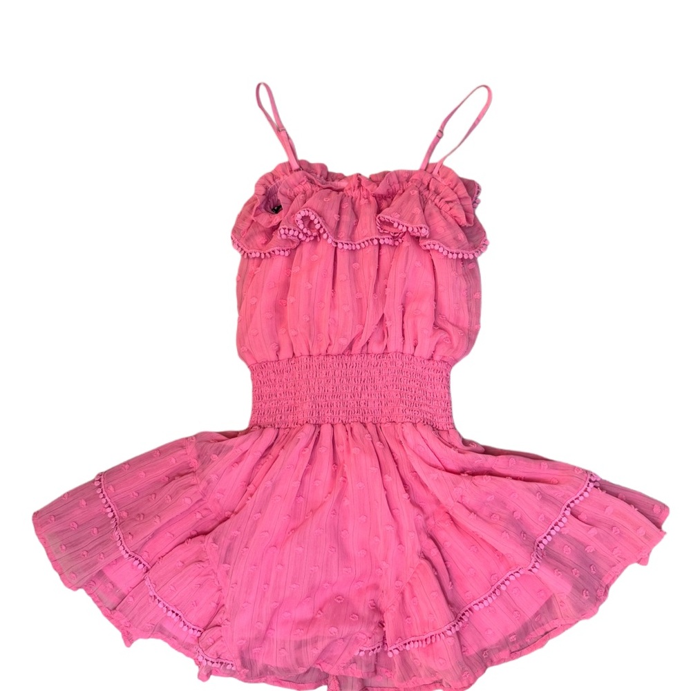 🎀 Katie J NYC Tween Girl Pink Andi Dress, Medium 🎀 - Picture 2 of 5